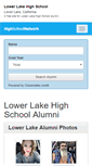 Mobile Screenshot of lowerlakehighschool.org