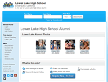 Tablet Screenshot of lowerlakehighschool.org